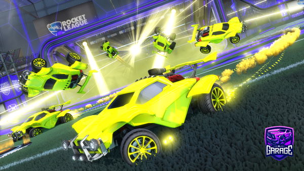 A Rocket League car design from Gl0ckster