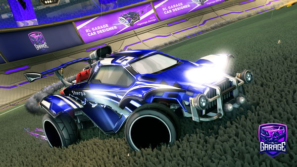 A Rocket League car design from powereset