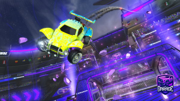 A Rocket League car design from olivieteri123
