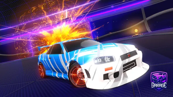 A Rocket League car design from Minevrex