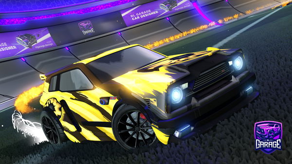 A Rocket League car design from GlcticAcid