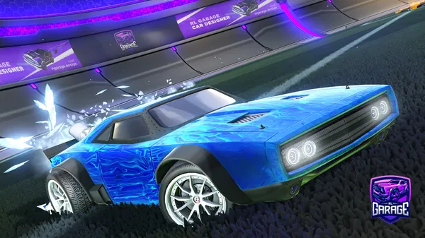 A Rocket League car design from MRBusterino