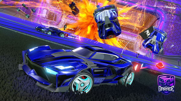 A Rocket League car design from READY-ILLRTE