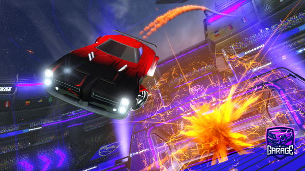 A Rocket League car design from GGSTEPBRO