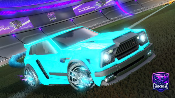 A Rocket League car design from -RL_Trading-