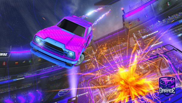 A Rocket League car design from Ahoy_Ladies69