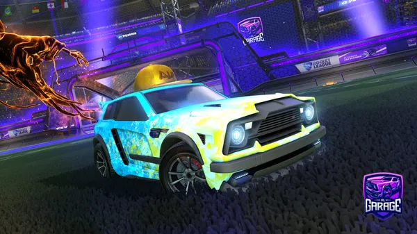 A Rocket League car design from mhtrampromax