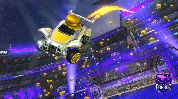 A Rocket League car design from Huddy_Messi