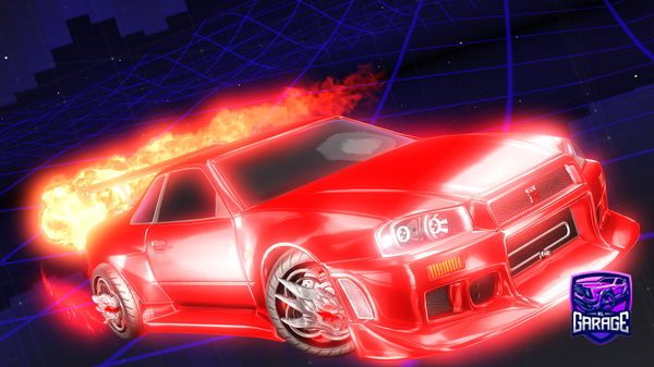 A Rocket League car design from Jebve