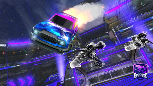 A Rocket League car design from Oscarb055