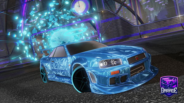 A Rocket League car design from Unoment