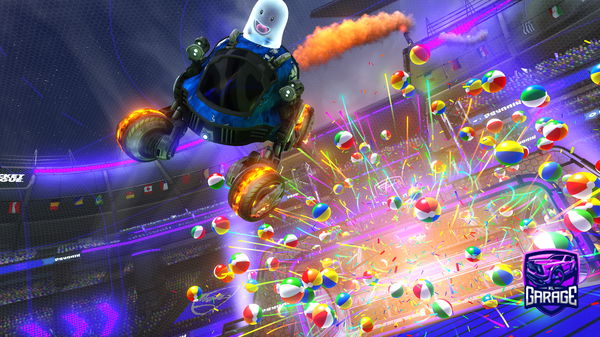 A Rocket League car design from madclown772