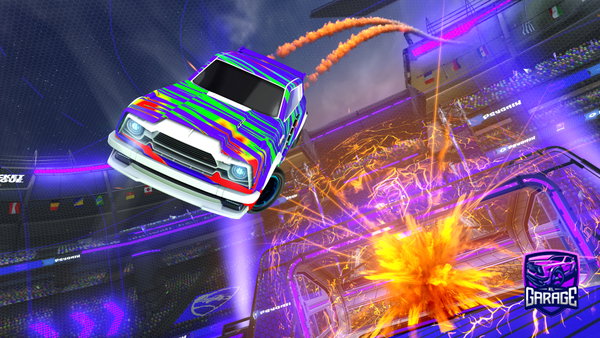 A Rocket League car design from FaZeTrY_Fyreo1