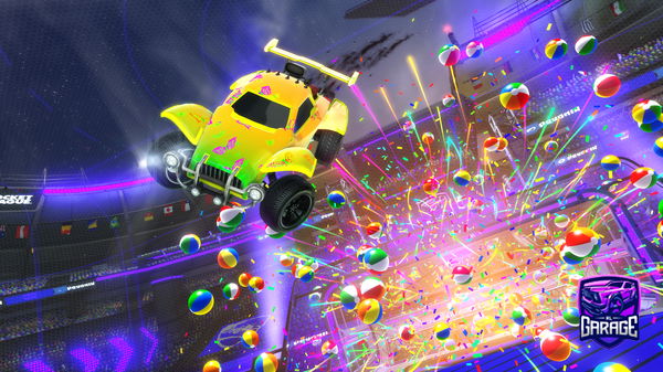 A Rocket League car design from Freekandel