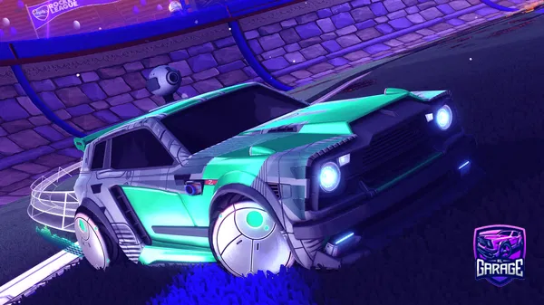 A Rocket League car design from -Goose-