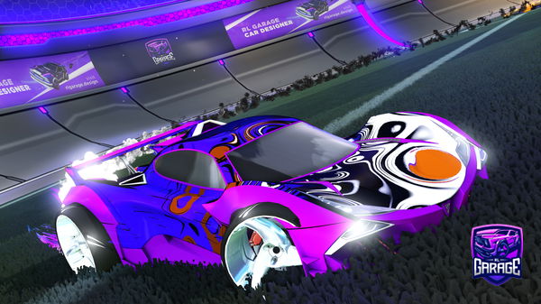 A Rocket League car design from SpeeD_Lunary