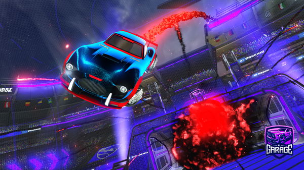 A Rocket League car design from SU5S3T