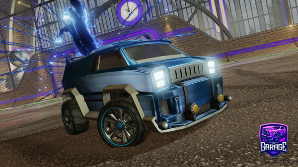 A Rocket League car design from t7k0