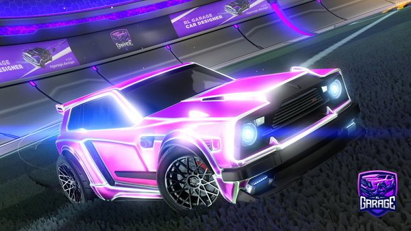 A Rocket League car design from BronzyBV