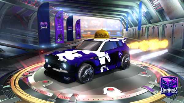 A Rocket League car design from mika010king