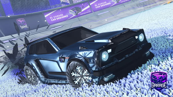 A Rocket League car design from Gani95