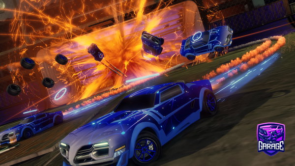 A Rocket League car design from tylerlockyer