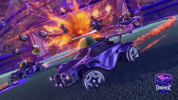 A Rocket League car design from TradeToWin
