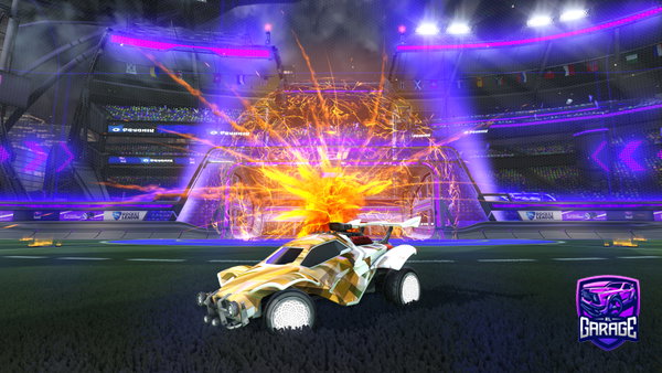 A Rocket League car design from SPIRITRAVAGE