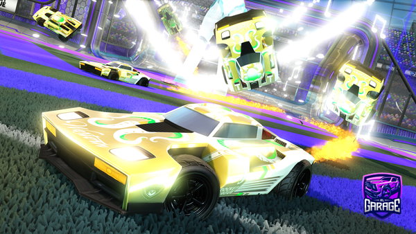 A Rocket League car design from BuckNuts36