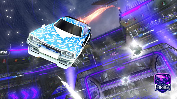 A Rocket League car design from Jusxtice