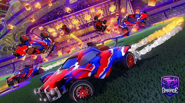 A Rocket League car design from teran