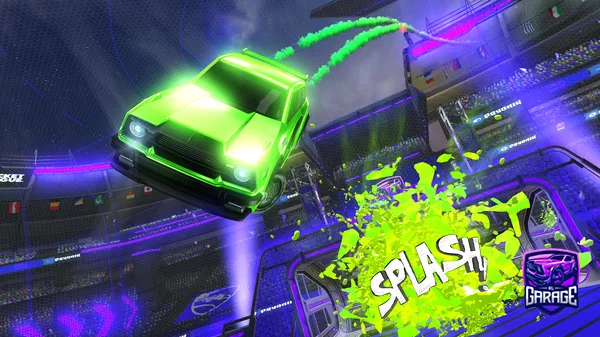 A Rocket League car design from BlueDemon8400