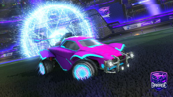 A Rocket League car design from stunseeb