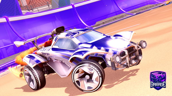 A Rocket League car design from Dragon_RL