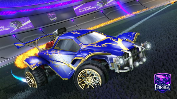 A Rocket League car design from AlmostDead