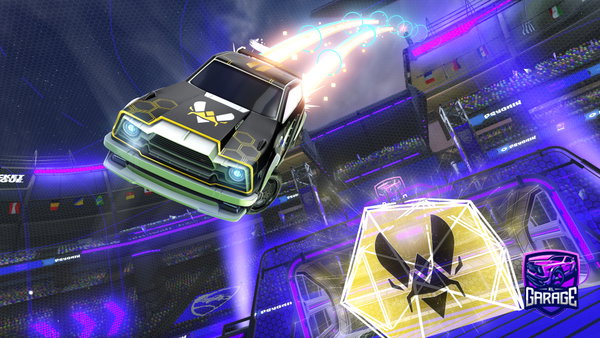 A Rocket League car design from Octane-Fennec