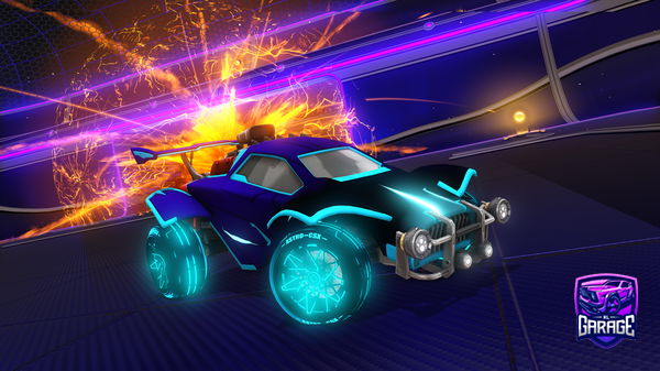 A Rocket League car design from malonemr