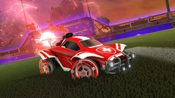 A Rocket League car design from BingChillingBalls