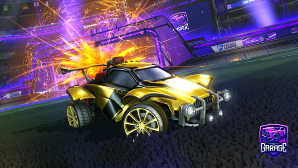 A Rocket League car design from ZENG4RD