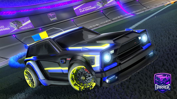 A Rocket League car design from UnityDevils