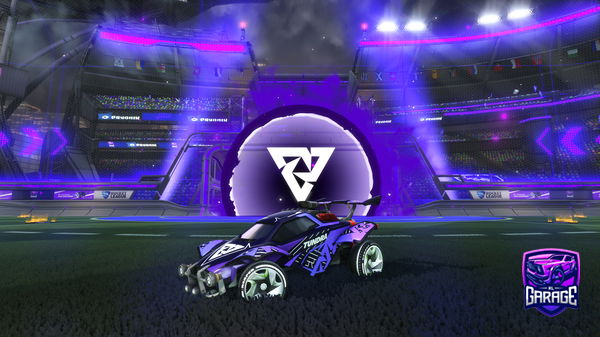 A Rocket League car design from Yuriko24