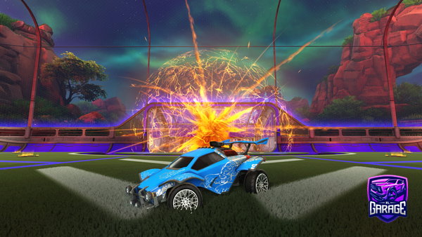 A Rocket League car design from ayserene
