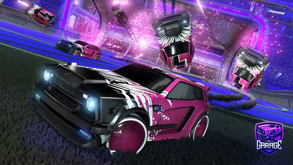 A Rocket League car design from hirioa