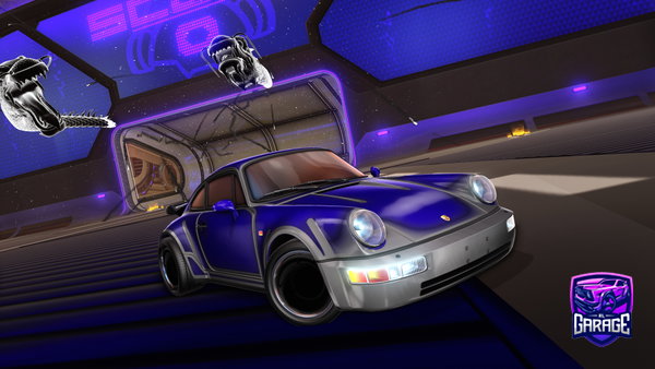 A Rocket League car design from wtake0