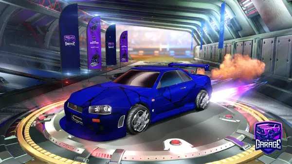 A Rocket League car design from Budda_dawg60FPS