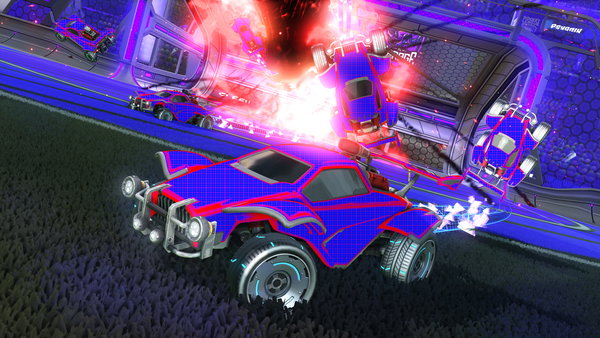 A Rocket League car design from ChuckNorris1583