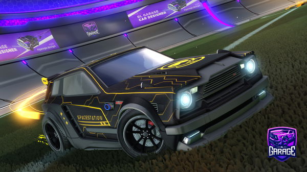 A Rocket League car design from krampezz