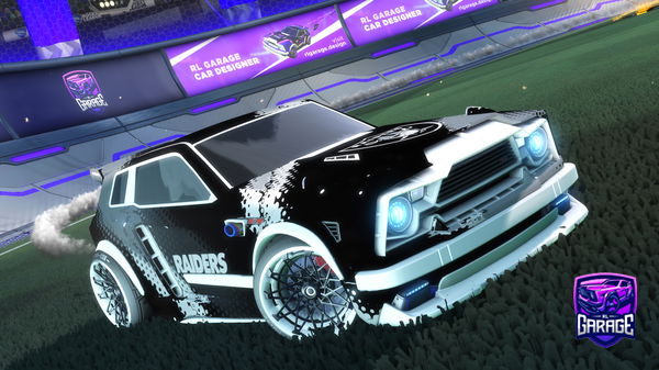 A Rocket League car design from Crazytrinex21