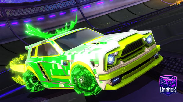 A Rocket League car design from TThatGGuy