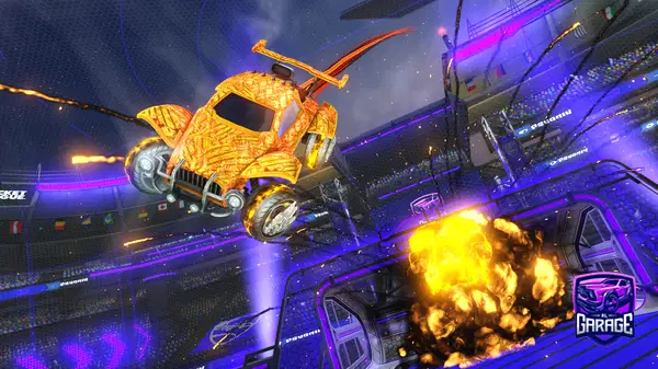 A Rocket League car design from zaddation